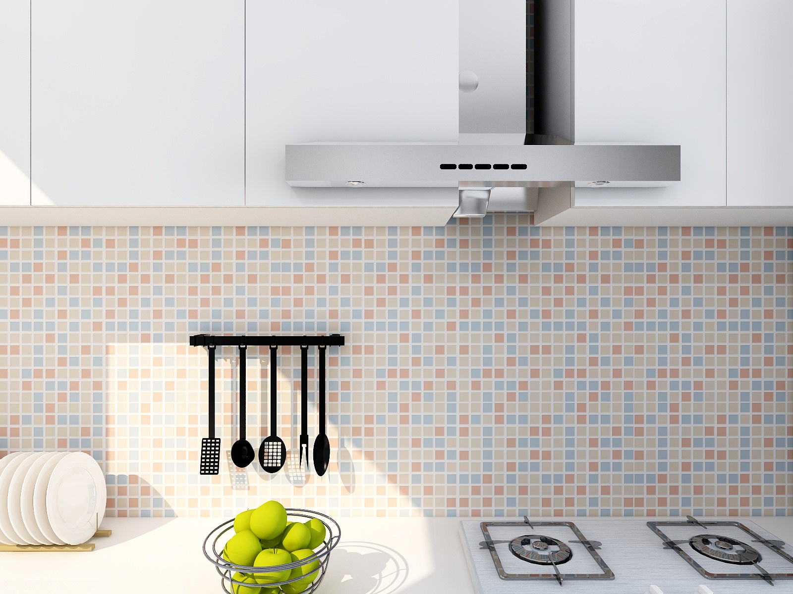 Vinyl Wallpapers Kitchen Brick PVC Wallpaper Bedroom Wall paper Oil proof 3D Wall Sticker