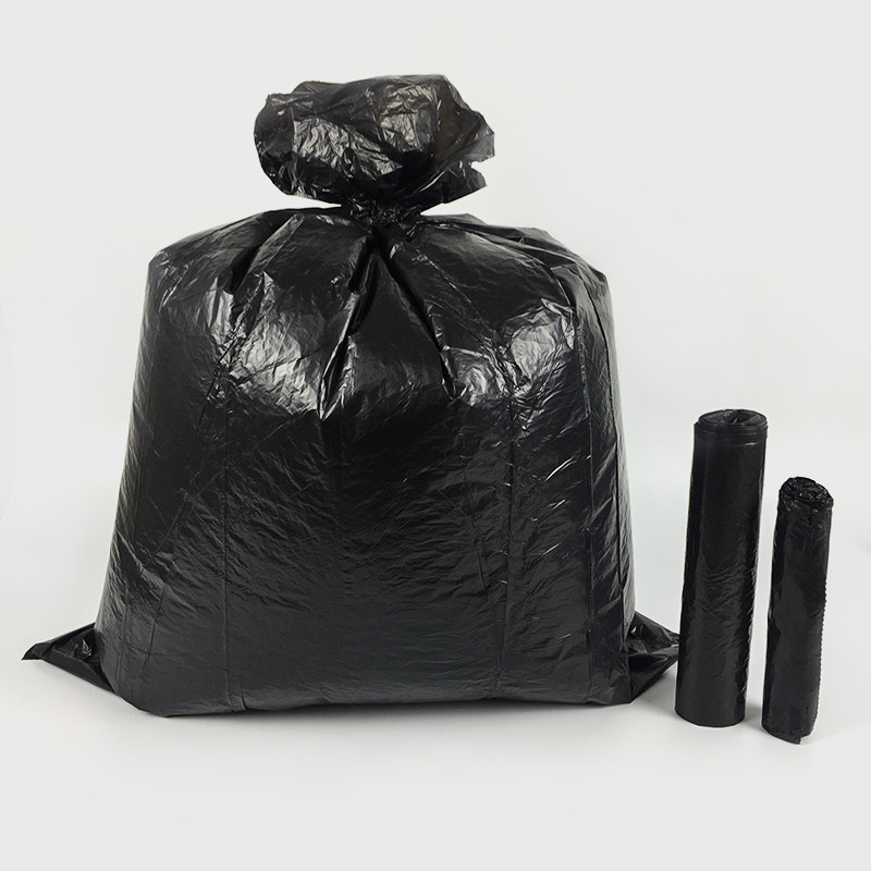 Economic Biodegradable Plastic Garbage Bags Corrosion Resistance Easy Take Along