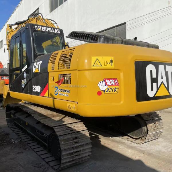 Used Caterpillar- Excavator Original CAT320d2 Digger CAT- 320d2 Good Condition