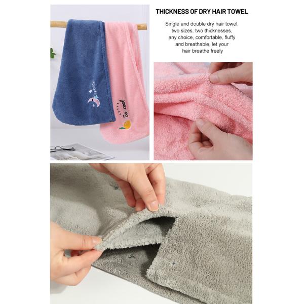 Square Magic Super Absorbent Microfiber Hair Towel Wrap for Women Quick Dry Turban Wraps Hair Drying Towel