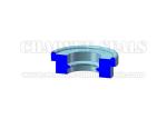 Food Grade Blue Silicone Rubber Grommets Resistant To Hydrochloric Acid Ozone
