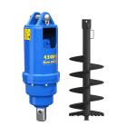 20 Lpm Hydraulic Earth Auger With 70bar Oil Pressure Range