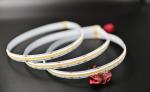 24V Doul Color COB LED Strip Light 14w 2700K Energy Saving