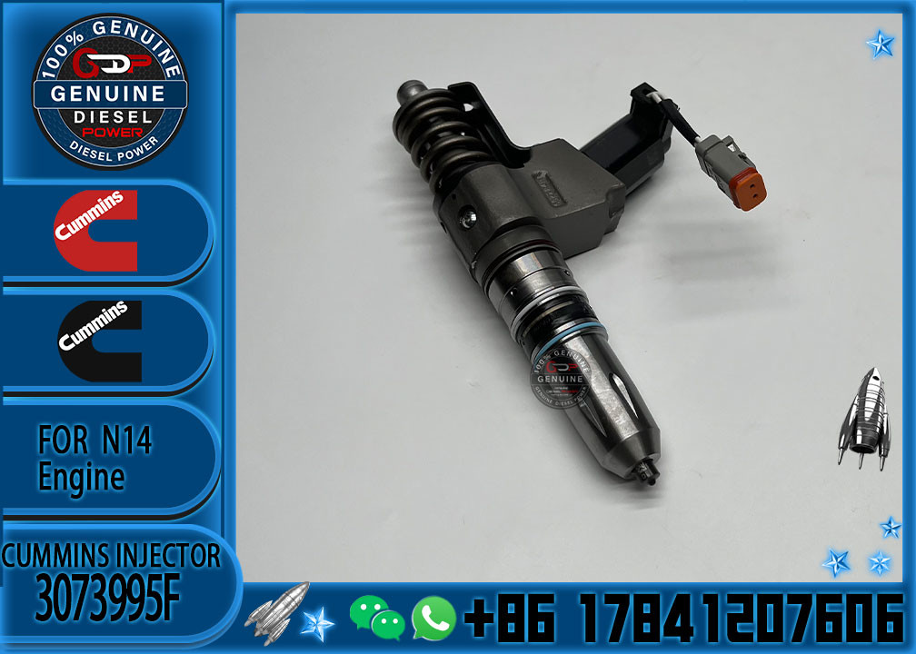 Auto Parts Common Rail Diesel Fuel Injector 4307795 3073995F For Cummins QSN14 N14