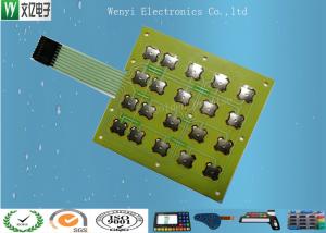 China SUS 301 Dimpled Tactile Metal Domes / Nickel Plated Metal Dome Array 12 Mm Dome Size wholesale