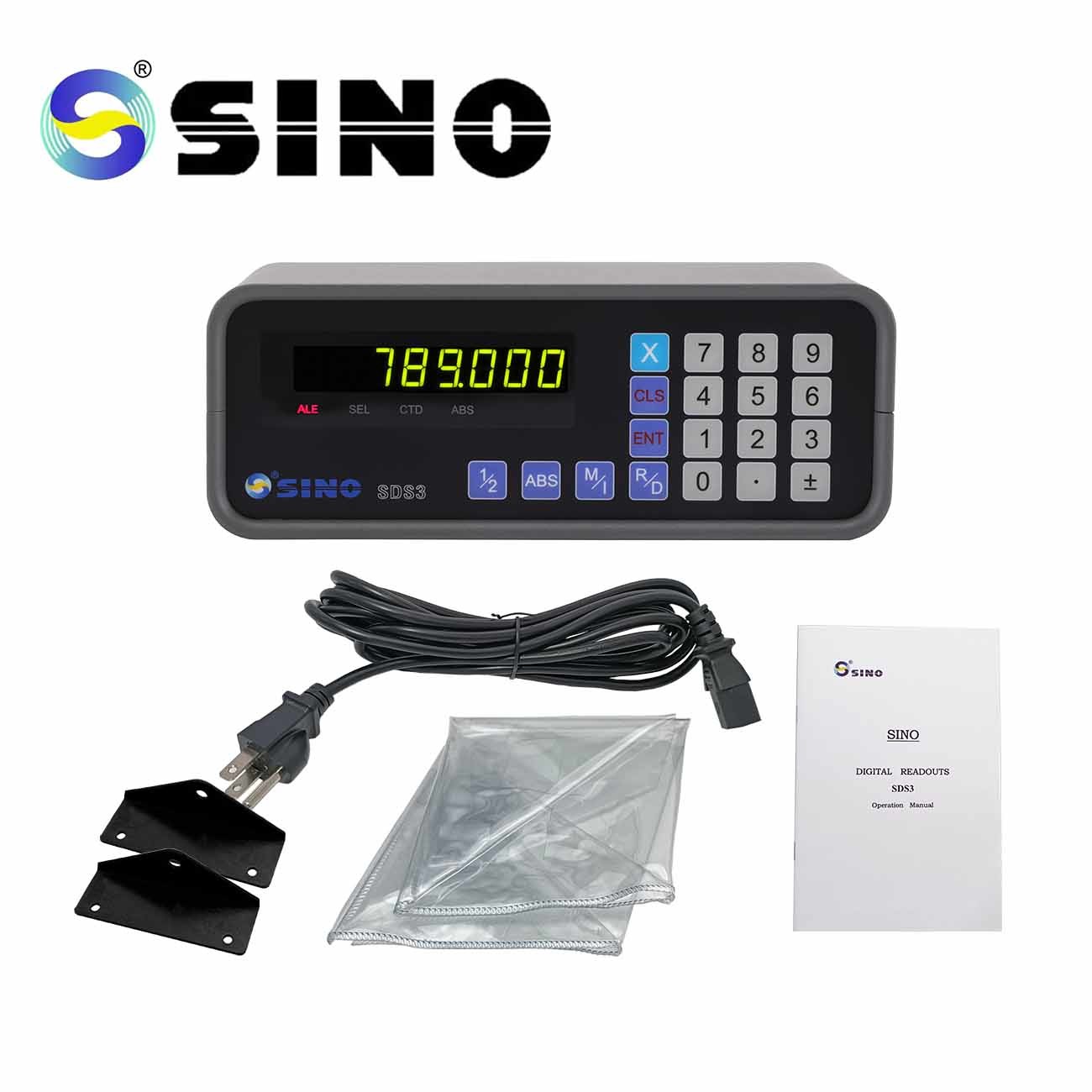 1 Micron Waterproof Single Axis Digital Readout Display Multilingual