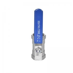 China Manual Driving Mode One Piece Screwed Ball Valve with ISO 9001 Standard at Best on sale