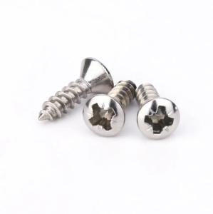 China Super Duplex Stainless Steel 2205 2507 Drywall Screws Full Thread Countersunk Head Wood Screws wholesale