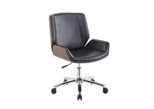 China Swivel Five Jaw 49cm Reception Area Chairs With Arms wholesale