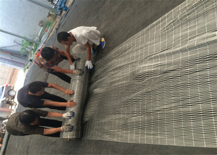 7x19 Balcony Ss Rope Mesh 40x40mm 60 Degree Angle