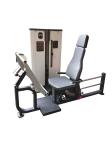 Korean Design Commercial Grade Gym Equipment / Seated Leg Press With Time