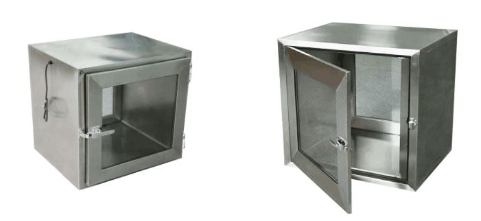 Shockproof Air Shower Clean Transfer Window