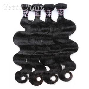 China Long Lasting100 Indian Human Hair Weave For Black Women Body Wave wholesale