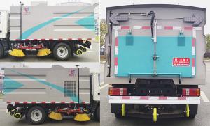China Touchdown Pressure Road Sweeper Truck Hydraulic Control And Automatic Replenishment wholesale