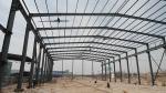 Durable Steel Frame Prefab Industrial Buildings Column Beam