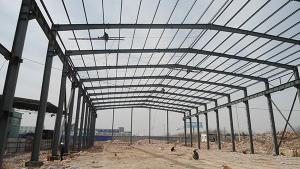 China Durable Steel Frame Prefab Industrial Buildings Column Beam wholesale