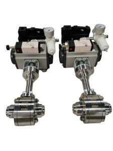 China ISO Standard SS304 SS316 Actuator Safety Cryogenic Pneumatic Valve wholesale