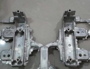 China Powder Coating Semi Solid Metal Processing Auto 800T Magnesium Die Casting Parts wholesale