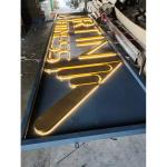Three-Dimensional Led Logo Signs Letter Edge Light Outdoor Backlit Channel