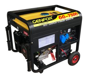 China Professional Gasoline Powered Generators 6.5KW Max Power GENFOR / OEM Brand wholesale