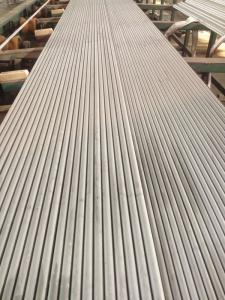 China Aluminum 1100 Annealed L Knurled Finned Tubes With 0.45mm Fin Thickness wholesale