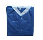polypropylene Non Woven Disposable Lab Coat With Knitted Collar