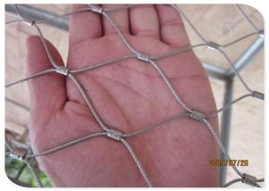 China AISI 316L X Tend Stainless Steel Cable Wire Mesh For Exhibition Protection wholesale