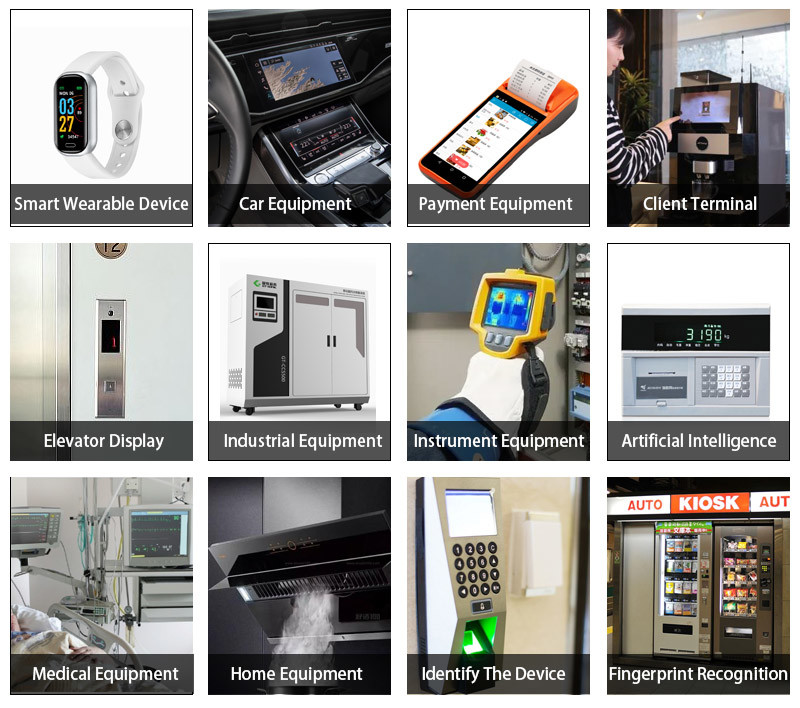 WQVGA 4.3 Inch TFT LCD Capacitive Touchscreen 480x272 8080 Interface
