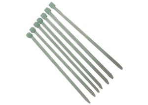 China UL94V2 120mm Length Green Nylon Cable Ties For Heat Resistant REACH Certification wholesale