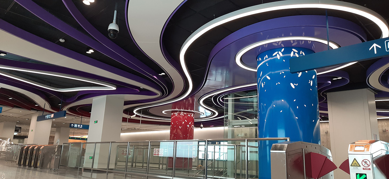 Aluminium Led Circle Pendant Light SMD5630 Hanging Circle Led Light