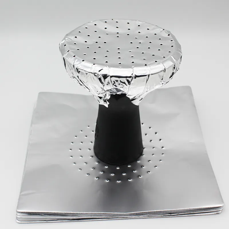 Customized Logo Shisha Aluminum Foil Roll for Hookah Pre Cut Sheet B2B Requirements