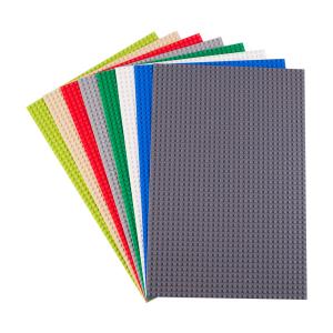 China ABS 32*48 colorful small particles floor city scene street baseplates building blocks wholesale