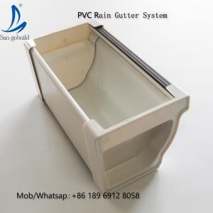 China High Quality China PVCRain Water Collector, Rain Roof Gutter Price Philippines wholesale