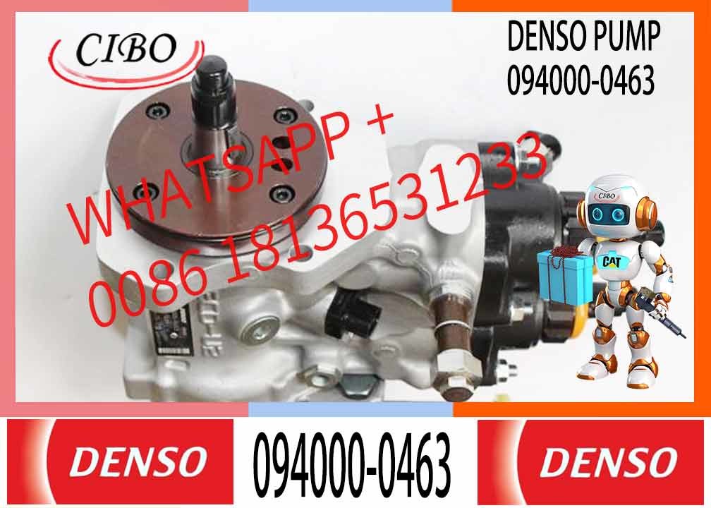 High Quality Common Rail Fuel Pump 094000-0463 diesel fuel injection pump 0940000463 For Excavator Diesel PC400-7