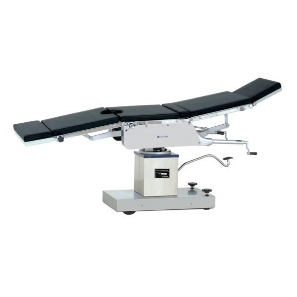 Manual Head Control Surgical Operation Table Stainless Steel Hydraulic Operation