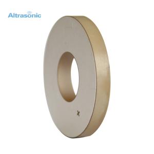 China Ultrasonic Transducer Pzt Ceramic Ring Shape 50x20x6 on sale