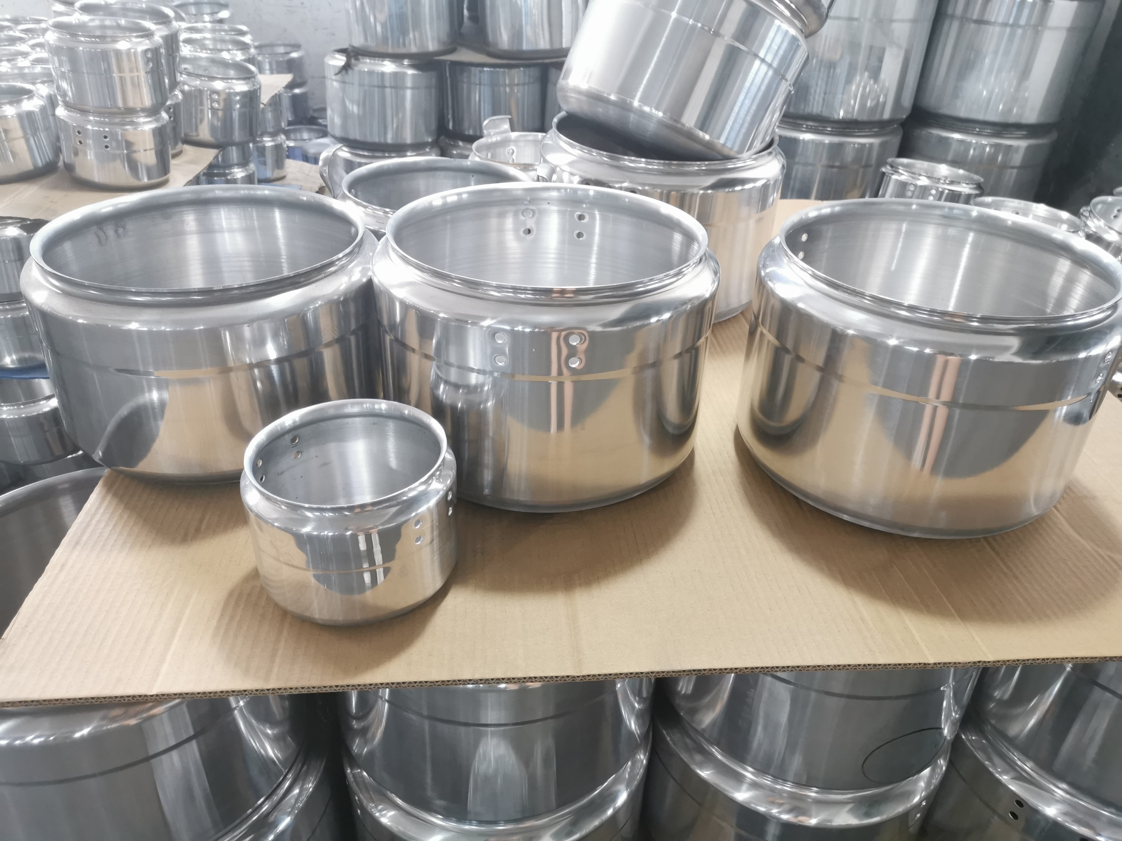 75L Commercial Cooking Pot Aluminum Pressure Cooker Stocked