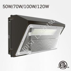 China DLC Listed SMD3030 5000K T4 Outdoor LED Wall Pack Light wholesale