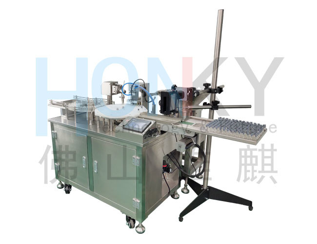 Desktop Vial Automatic Bottle Filling And Capping Machine For Cosmetic