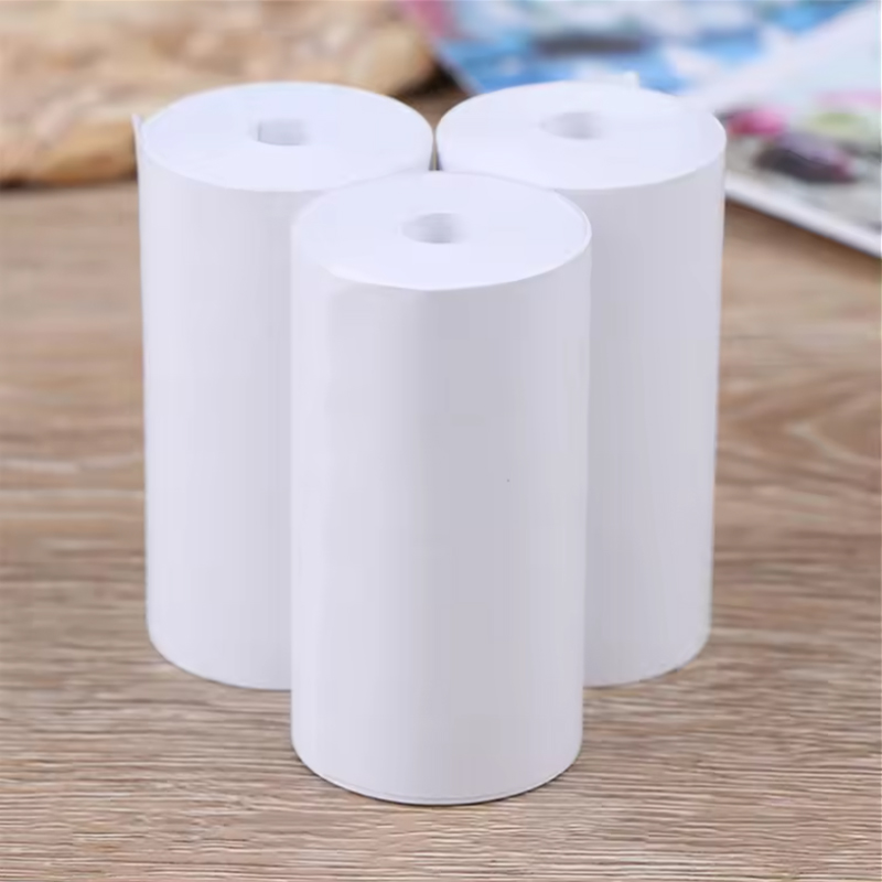 Atm Machine Printer Thermal Paper Roll 40X57 White Color 100% Pure Wood Pulp Material