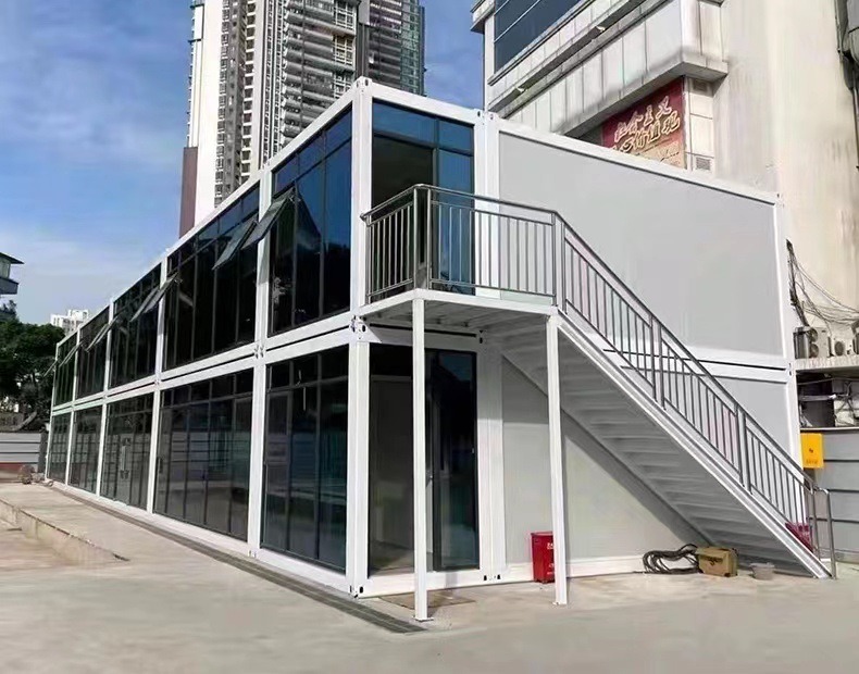 15-30 Years Service Life Professional Customization Flat Pack Homes Hospital Container Home Hurricane Proof Prefabricated