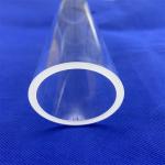 Custom Large Diameter High Temperature Resistant quartz glass tube price