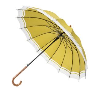 China 16K J Shape Curve Rattan Handle Straight Umbrella wholesale