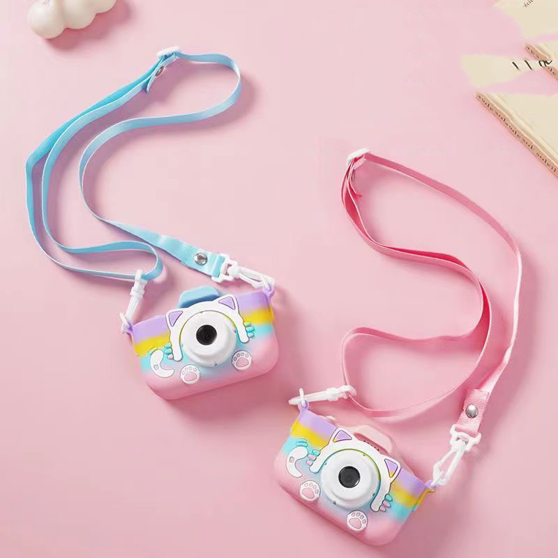 32GB Card Children HD Video Digital Camera for 2-4 Years Unisex and 2 Inch IPS Screen