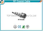 N Type 50 OHMS Different RF Coaxial Cable RG136 , RG174 , RG178
