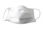 Anti Pollution White Disposable Medical Face Mask Superfine Fiber Material