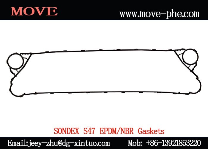 Supply EPDM Plate&Gasket Sondex S58 Replacement Plate Heat Exchanger Spare Parts