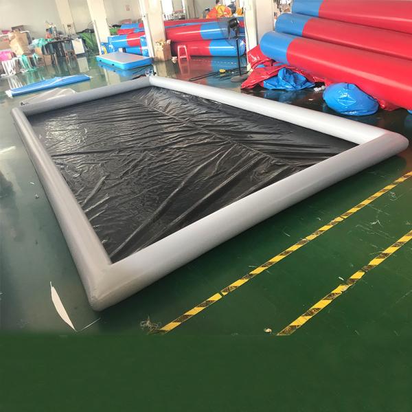 Quality EN 14960 Fire Proof Mobile Inflatable Car Wash Mat for sale