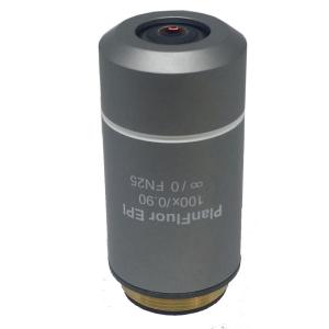 Half Achromatic 10X Objective Len Bright Dark Flat Field