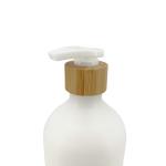 500ml Flat Headed Cosmetic Lotion Bottle 16 Ounce Plastic Bottle Pump Dispenser